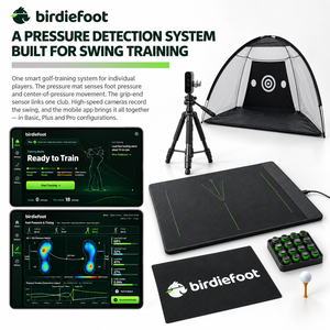 ระบบฝึกซ้อมกอล์ฟอัจฉริยะ ชุดกล้องความเร็วสูงสำหรับฝึกซ้อมในร่ม ระบบ Birdiefoot บันทึกวงสวิงของคุณได้อย่างสมบูรณ์แบบ - Product Image 1