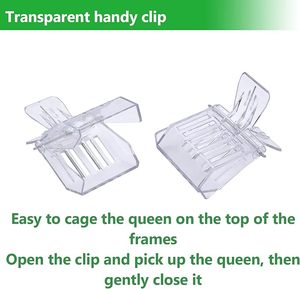 Queen Bee Catcher Cage Clips Queen Bee Marqueur Marqueur Bouteille avec Stylo Marqueur Multi Couleurs 14pcs <span class=keywords><strong>Kit</strong></span> Apicole - Product Image 5