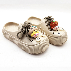 Sandal Selop Wanita Model Baru Musim Panas <span class=keywords><strong>EVA</strong></span>, Alas Tebal Anti Selip, Sandal Pantai, Sandal Taman, Sandal Wanita, Slip-On - Product Image 4