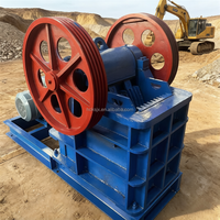 Concasseur à mâchoires PE250*400 pour l'extraction d'or, concasseur de pierre, machine de concassage pour carrière, minerai, granit, béton, marbre, calcaire