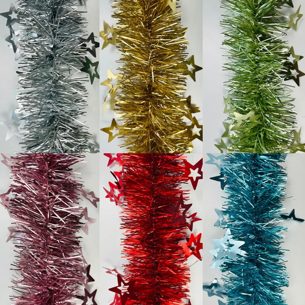 Tinsel Garland Christmas Wholesale. Manufacturers Cheap String Tinsel Garland Christmas Decoration/