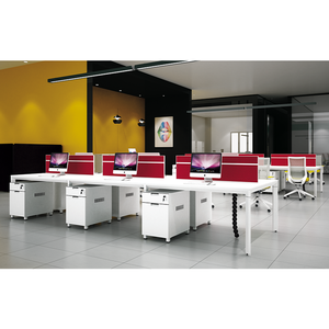 Escritorio de oficina modular moderno de alta calidad, estación de trabajo, compartimento convertible, partición, varios estilos para muebles de panel de Villa - Product Image 4