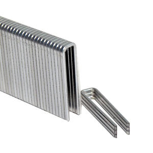 Grampo de Arame Galvanizado de 18 Gauge 1/4 Polegada 5.7mm com Coroa Estreita 90/35 para Grampeador Pneumático 9040 - Product Image 1