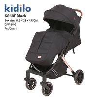 Panier de couchage multifonctionnel pour bébé Poussette pour bébé Poussette haute vue Cadeaux pour les nouveau-nés pouvant s'asseoir ou s'allonger