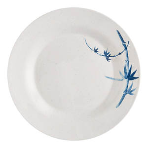 Assiette en mélamine <span class=keywords><strong>de</strong></span> 10 pouces <span class=keywords><strong>de</strong></span> la collection Biru d'inspiration asiatique pour les plats principaux, les entrées spéciales - Product Image 4