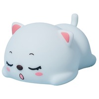 Lampe de nuit LED Sunjoy, chat mignon, dessin animé, animal, lumière colorée, décoration de chambre, lumière d'ambiance, lumières d'humeur pour enfants