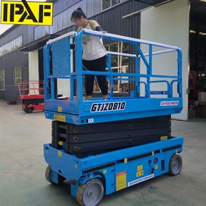 China Aerial Lifting Equipment Indoor Maintenance Elevator Trailer Boom Lift - Product Image 1