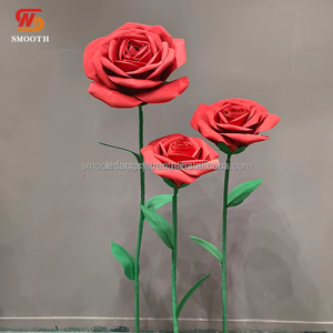 LEDA Soporte de Flores Gigante Eléctrico de Gran Venta para Eventos de Boda, Decoración Floral Grande Hecha a Mano para el Día de San Valentín - Product Image 2