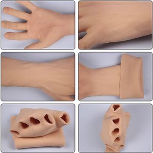 Mangas de Brazo de Silicona Realistas, Manos Falsas, Piel Suave, Imitación de Silicona, para Cosplay, Drag Queen, Crossdresser, Accesorios de Escenario - Product Image 4