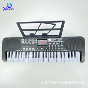 คีย์บอร์ดอิเล็กทรอนิกส์ยี่ห้อ Yinyue 49 คีย์ 16 เสียง พร้อมไมโครโฟนและสาย USB สำหรับเด็กเรียนรู้ดนตรี - Product Image 3
