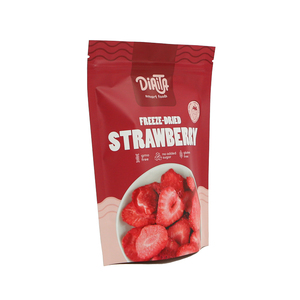 Liofilizado frambuesa melocotón melón Mango Blackberry Fig plátano fresa frutas secas embalaje Stand Up cremallera bolsa con ventana - Product Image 3