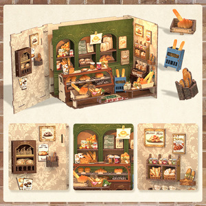บ้านไม้จิ๋วประกอบเอง CuteBee Mrs. Hunt Bakery ของเล่น DIY สำหรับเด็ก - Product Image 4