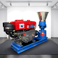 Offre Spéciale – Machine à Granulés Diesel pour Aliments Animaux (Porcs, Lapins, Bovins, Poulets) – Capacité 100-150 kg/h – Prix Usine