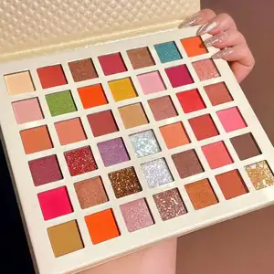 Beauty Design Vegan Cruelty Palette d'ombres à paupières cosmétiques personnalisées 42 couleurs hautement pigmentées