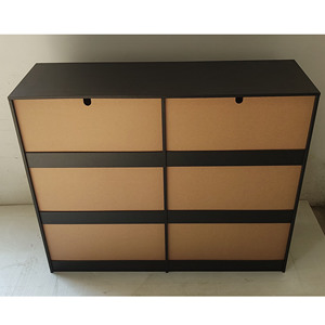 Meuble de rangement en bois MDF pour salon, armoire à <span class=keywords><strong>8</strong></span> <span class=keywords><strong>tiroirs</strong></span>, meuble de rangement multifonctionnel, <span class=keywords><strong>commode</strong></span> - Product Image 6