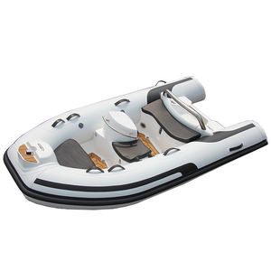 10ft PVC <strong>Inflatable</strong> Sport Yacht 1.2mm PVC Hypalon Fiberglass Fishing <strong>Boat</strong> <strong>With</strong> Pedals for Lake Rowing and Outdoor Recreation - Product Image 2