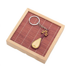 Wholesale <b>Musical</b> <b>Instruments</b> Hanging Drop Keychain pendant Guitar Ukulele Key Ring Piano Kalimba Violin Model Gift - Product Image 5