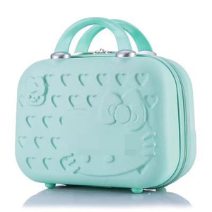 Maletín Tipo Trolley para Niños de Hello Kitty y Kuromi en ABS+Nylon con Forma de Concha Marina, Bolsa de Maquillaje Cosmética Portátil de Dibujos Animados para Viaje, Juguetes y Regalos - Product Image 5