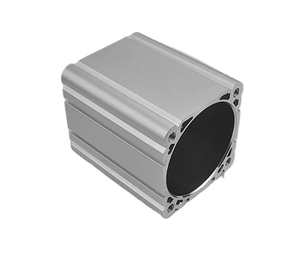 <span class=keywords><strong>Tube</strong></span> de cylindre pneumatique en aluminium haute précision 6063 6431 avec services de pliage, de soudage et de découpe, surface anodisée, forme ronde - Product Image 2