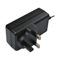 Adaptateur secteur mural AC/DC 12V 2.5A 30W, norme DOE niveau VI, prises US, EU, UK, AU, DC5.5*2.1mm, CE, FCC, RoHS, pour petits appareils électroniques, OEM