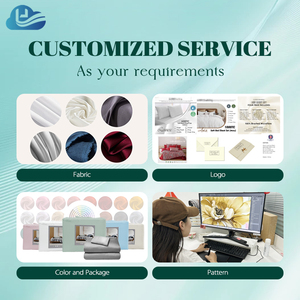 Cloudland 100% sợi tre bedding Set hiện đại dệt thiết kế bao gồm trang bị Vua Kích thước tấm và Duvet cover cho mùa hè - Product Image 5