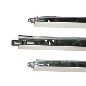 Phong cách hiện đại t Hình T24 T15 Trần lưới thành phần thời trang t lưới treo hệ thống phẳng đen trắng hiện đại Trần - Product Image 5