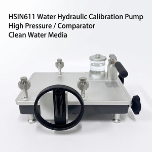 Bomba de Calibración Hidráulica de Alta Presión HSIN611, Comparador para Calibrador de Manómetros, Bomba de Prueba HSIN611 - Product Image 1