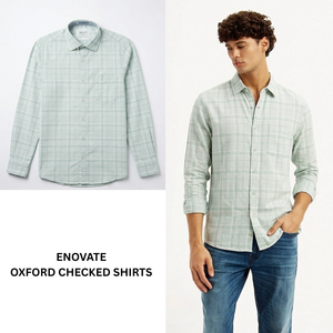 Camisa Oxford a Cuadros de Algodón para Hombre, Corte Slim Fit, Informal y Formal, Manga Larga, Calidad de Exportación, Proveedor Mayorista - Product Image 5