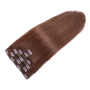All'ingrosso <span class=keywords><strong>7</strong></span> pezzi 16 Clip per <span class=keywords><strong>capelli</strong></span> pezzi di <span class=keywords><strong>colore</strong></span> marrone con cuticola allineata <span class=keywords><strong>capelli</strong></span> umani extension Clip-in <span class=keywords><strong>capelli</strong></span> - Product Image 3
