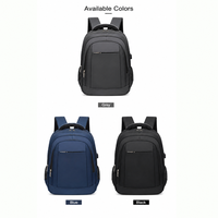 Grand Sac à Dos Unisexe Oxford Tendance Imperméable Antivol Décontracté Sportif Pas Cher pour Étudiant Universitaire avec Port USB pour Voyage