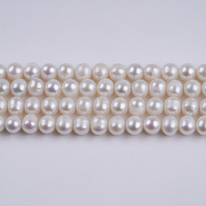 <span class=keywords><strong>Perles</strong></span> <span class=keywords><strong>naturelles</strong></span> de forme pomme de terre d'eau douce de 7-8 mm pour la fabrication de bijoux - Vente <span class=keywords><strong>en</strong></span> gros - Product Image 1