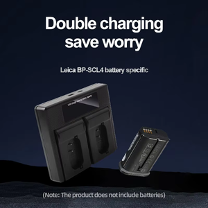 Ringteam อะแดปเตอร์แหล่งจ่ายไฟเครื่องชาร์จคู่ USB BP-SCL4พร้อมเอาต์พุต QC3.0 12วัตต์สำหรับกล้อง Q2 <span class=keywords><strong>Leica</strong></span> SL2 <span class=keywords><strong>SL</strong></span> (<span class=keywords><strong>Typ</strong></span> <span class=keywords><strong>601</strong></span>) พอร์ต Type-C - Product Image 4