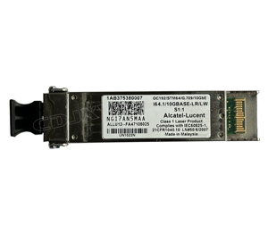 1AB375380007 XFP I64.1/10GBASE-LR/LW 40/+85 1830pss 1AB375380007 pour 1AB375380007 - Product Image 1