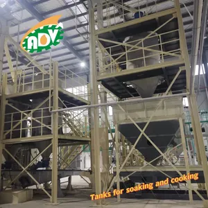 30 TPD Automatic Complete Parboiling Plant For Rice Mill