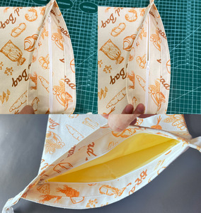 Involucri Riutilizzabili in Cera <span class=keywords><strong>d</strong></span>'Api 13x17 Pollici, Sacchetti per Pane Fatto in Casa, Contenitori per Alimenti, Involucri per Sandwich e Pane a Lievitazione Naturale - Product Image 4