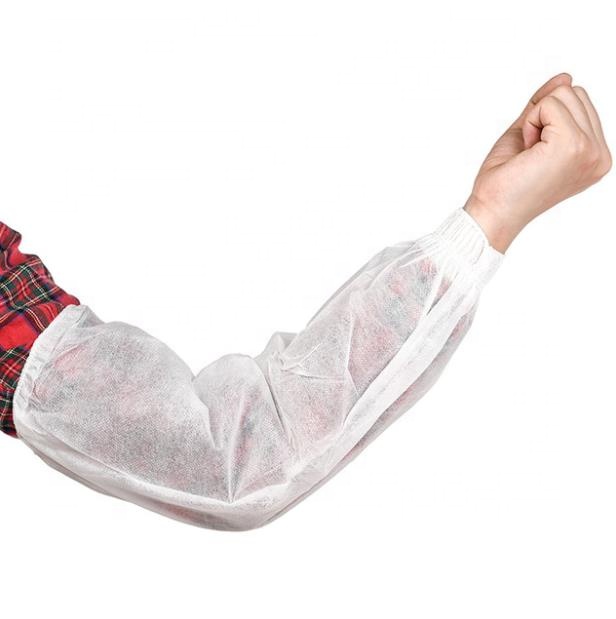 Пылезащитный нетканый хирургический рукав крышка одноразовая очистка водонепроницаемый нарукавник защитный рукав крышка