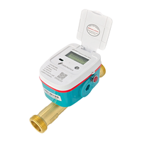 Compteur d'eau intelligent à ultrasons haute précision LoRaWAN avec système de contrôle à distance par valve pour l'alimentation en eau des villes intelligentes IP68
