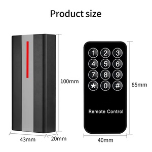 Impermeabile IP67 per esterni 125khz controllo accessi lettore RFID 3000 utente scheda di prossimità Standalone blocco porta sistema di controllo di accesso - Product Image 6