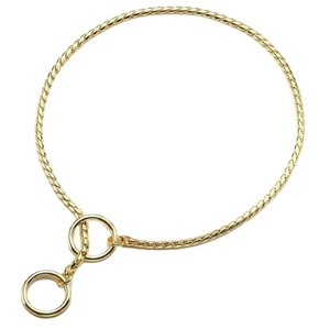 Cadena de Metal con forma de serpiente para entrenamiento y caminar, Gargantilla, Collar deslizante - Product Image 1