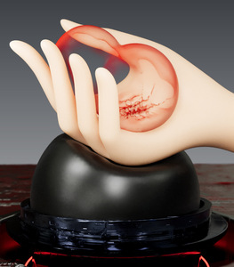 เครื่องช่วยสำเร็จความใคร่ชาย BANSEY รุ่น Realistic 5 Finger Flesh Silicone Penis Stroker Wand 9 ระดับความถี่ มอเตอร์คู่ ของเล่นผู้ใหญ่ - Product Image 4