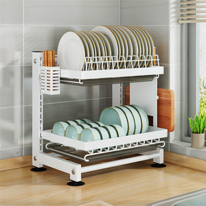 <span class=keywords><strong>Escurridor</strong></span> <span class=keywords><strong>de</strong></span> <span class=keywords><strong>Platos</strong></span> <span class=keywords><strong>de</strong></span> Metal Ajustable en Altura para Cocina, <span class=keywords><strong>Escurridor</strong></span> <span class=keywords><strong>de</strong></span> <span class=keywords><strong>Platos</strong></span> Resistente a la Oxidación con Bandeja <span class=keywords><strong>de</strong></span> Drenaje, <span class=keywords><strong>Escurridor</strong></span> <span class=keywords><strong>de</strong></span> <span class=keywords><strong>Platos</strong></span> <span class=keywords><strong>de</strong></span> <span class=keywords><strong>2</strong></span> <span class=keywords><strong>Niveles</strong></span> - Product Image 4