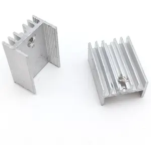 Aluminium TO-220 Heatsink TO 220 Heat Sink Transistor Radiator TO220 Cooler Cooling 20*15*10MM