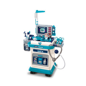 おもちゃキット医療用キッズのふりをする軽い音で面白い教育ドクターカート - Product Image 1