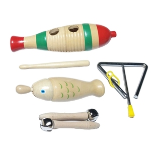 Wholesale Kids Wooden Orff Percussion Instruments Kit For Kindergarten Early Learning <b>Musical</b> Teaching - Product Image 3