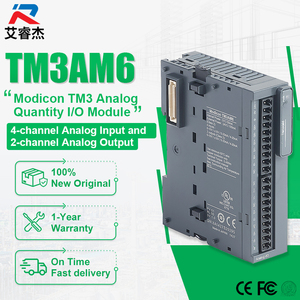 Módulo de E/S Analógicas TM3M6 Original, Nuevo, 4 Entradas y 2 Salidas, Controlador de Programación PLC TM3 para Automatización Industrial - Product Image 1
