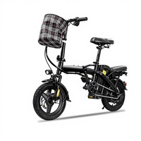 Nouveau Vélo Électrique Pliable Transfrontalier avec Batterie au Lithium, Moteur Haute Puissance, Longue Autonomie ; Idéal pour les Trajets Quotidiens et l'Assistance au Transport Direct