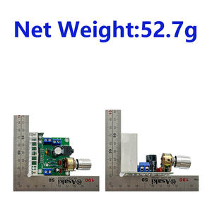 Módulo de Placa Amplificadora de Energía Digital de 12V CC de Doble Canal y Silencioso OKY3462-9 TDA7297 con Conector CC - Product Image 5