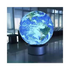 Trong nhà ngoài trời hình cầu <span class=keywords><strong>LED</strong></span> bóng màn hình cảm ứng Globe Sphere Vòng đầy đủ màu sắc 1m Đường Kính p2.5 linh hoạt <span class=keywords><strong>LED</strong></span> màn hình hiển thị - Product Image 1