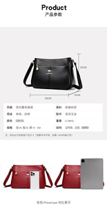 Bolsos Cruzados de Moda para Mujer, Bolsos de Mano de Lujo de Cuero PU, Bolsos de Hombro de Alta Calidad para Mujer - Product Image 4