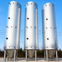 Fermenteur de bière à double enveloppe Tonsen grande capacité 10000L 20000L 30000L, cuve de fermentation conique en acier inoxydable pour ligne de brasserie